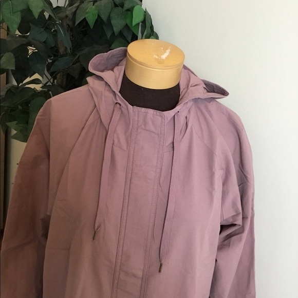 SONOMA Goods for Life XXL NWT windbreaker berry mocha - Picture 2 of 11